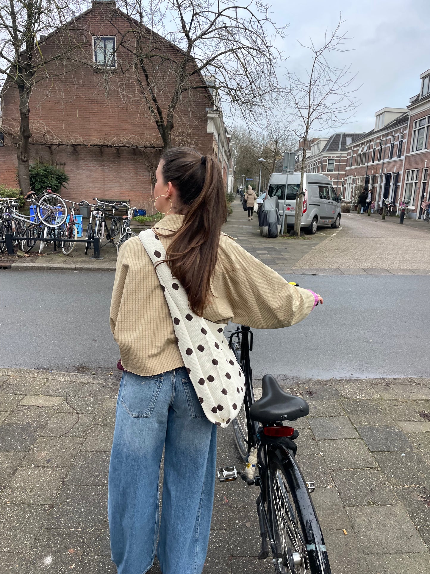 Polka Dot Crossbody