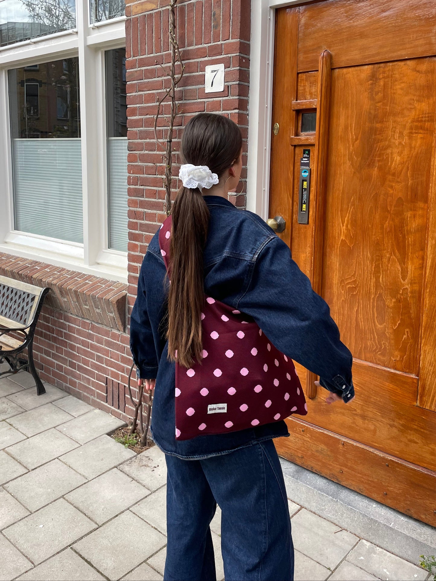 Polka Dot Crossbody