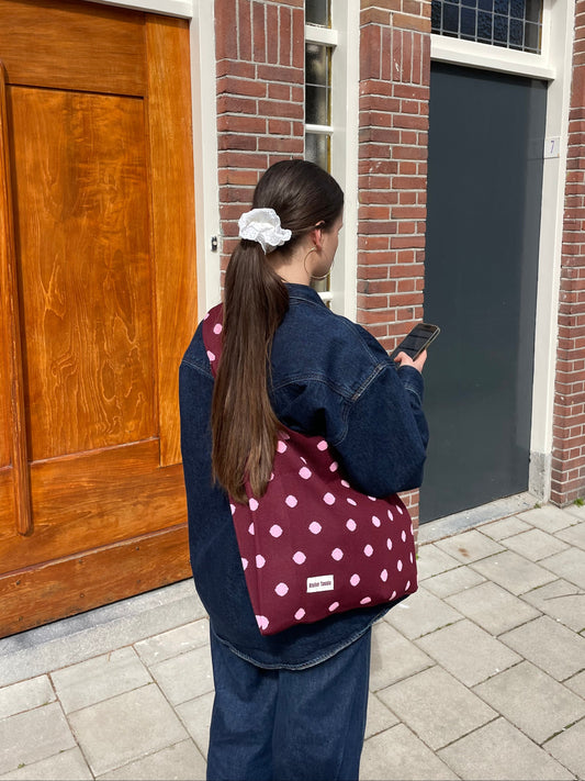 Polka Dot Crossbody