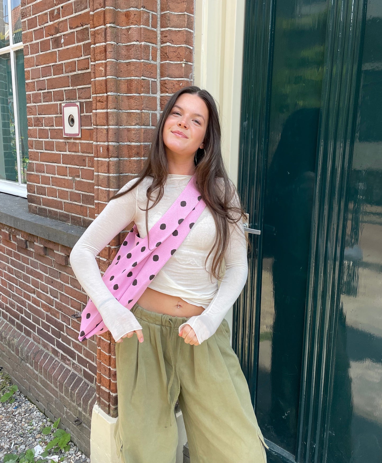 Polka Dot Crossbody