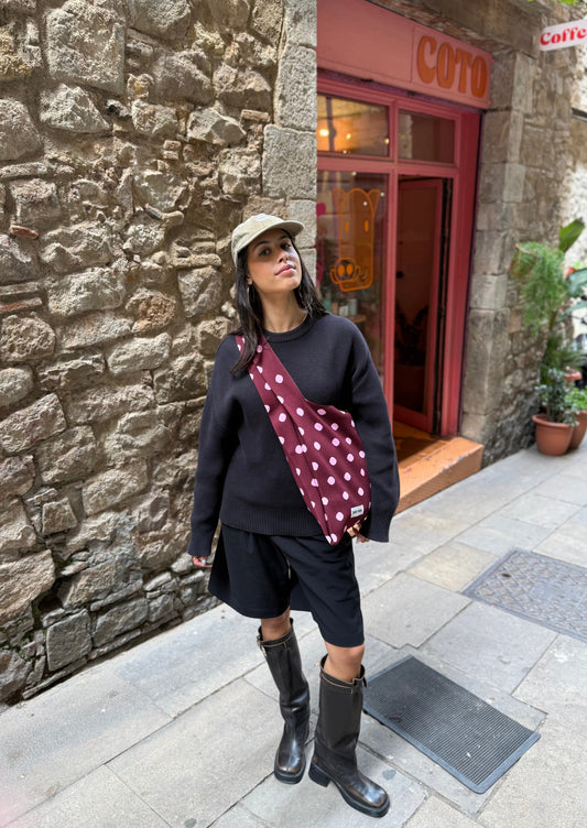 Polka Dot Crossbody